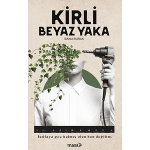 Masa Kitap Kirli Beyaz Yaka