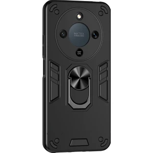 Honor Magic8 Lite 5G Kılıf PC + TPU Düşmeye lı Telefon Kılıfı ve Halka Ayaklı Destek (Yurt Dışından)