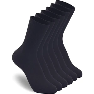 6 Çift Pamuklu Tenis Çorap Soket Boy - Unisex
