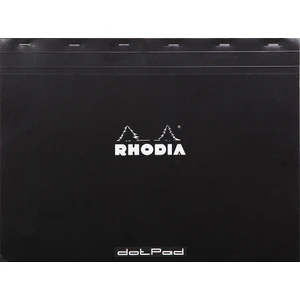 Basic Üstten Zımbalı Bloknot A3+ Noktalı Siyah