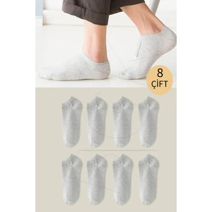 Unisex Basic Patik Çorap 8 Çift