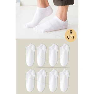 Unisex Basic Patik Çorap 8 Çift