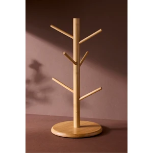 Bamboo Yuvarlak Bardak Askılığı