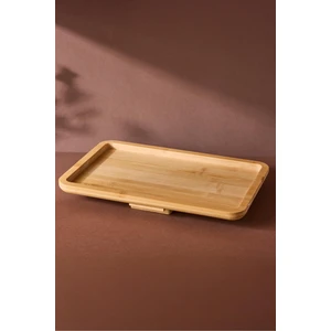 SofaServe Dikdörtgen Bambu Koltuk Tepsisi 38x25 cm