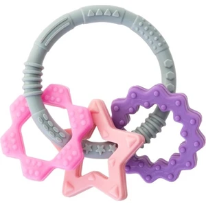 Silikon Halka Diş Kaşıyıcı /Pembe