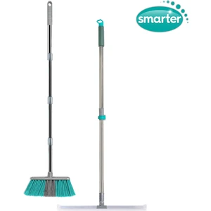 Saplı Oto Fırçası + Yer Sileceği Çek Çek Çekpas Cam Sileceği Mop Paspas