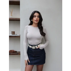 Esra Helvacı Uzun Kollu Basic Bluz