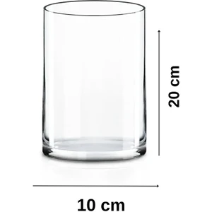 Zuri Design Orta Boy Cam Vazo 20 cm