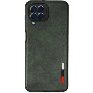 Harmonyaura Samsung Galaxy M33 Kılıf Loop Deri Silikon - Yeşil