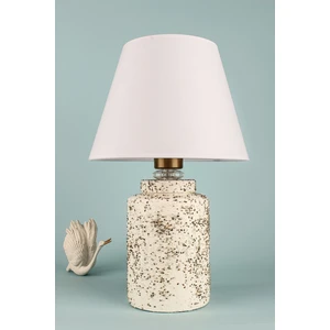 HMY Design Fermoir Handmade Seramik Abajur Beyaz