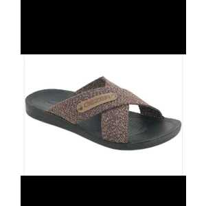 Erkek Çapraz Bant Ev Dışarı Terlik