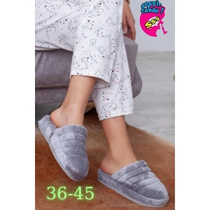 Neon Shoes Unisex Önü Kapalı Peluş Bohça Damat Gelin Çeyiz Terlik Sessiz Eva Taban Misafir Ev Terliği