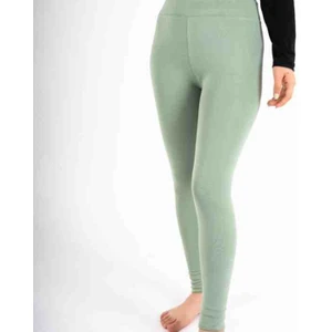 Yeşil Yüksek Bel Dalgıç Tayt