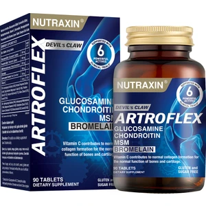 Artroflex 90 Tablet - Glukozamin, Kondroitin, MSM, Bromenlin ve Şeytan Pençesi İçeren Takviye Edici Gıda