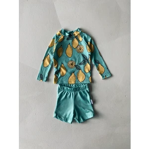 RG Brand UV Korumalı Bebek Uzun Kollu Şort Mayo – Güneş Korumalı Deniz ve Havuz Mayosu