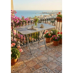 Alesta Life Katlanabilir Masa (70 x 110 Cm)