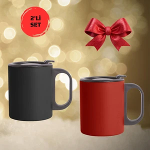 Kale Termos  2li Set Paslanmaz Çelik Mug, Paslanmaz Çelik Termos BARDAK-300 ml