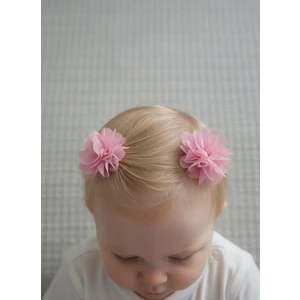 Toka Delisi Saçsız Bebek Tokası, Ikili Sevimli Saç Acıtmayan Kurdeleli Saçsız Bebek Tokası