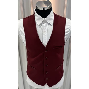 Sabri Zengin Erkek V Yaka Slim Fit Yelek