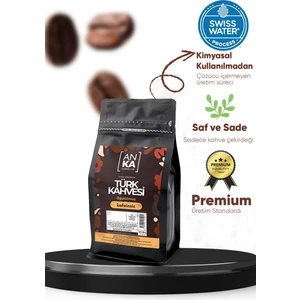 Kafeinsiz Öğütülmüş Türk Kahvesi 200G