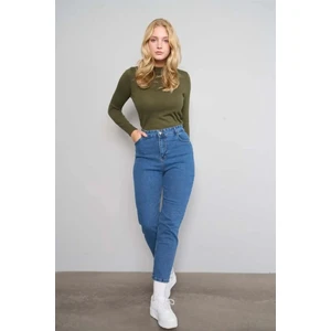 Flexifit Mom Boyfriend Esnek Yüksek Bel Kadın Kot Pantolon – Rahat Kalıp, Şık Görünüm, Premium Denim Kalitesi