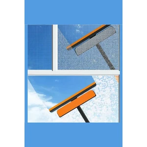 1 Adet Dönebilir Pencere Temizleyici 3ü Bir Arada Mop ve Çekpas