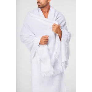 Aras Home Collection 1400 gr Lüks Hacı Ihram Takımı Özel Taşıma Çantalı %100 Pamuk 110X210 cm (Iç Göstermez)