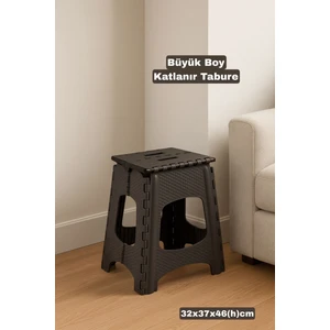 Funny Life Büyük Boy Katlanır Tabure - Günlük Kullanım Çok Amaçlı Tabure - Katlanır Tabure