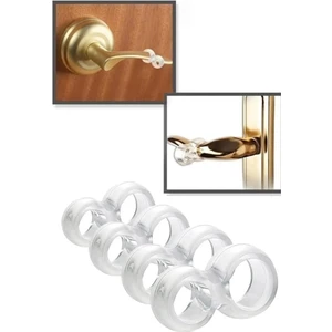 4 Adet Kapı - Pencere Stoperi, Kapı Arkası Duvar Koruyucu, Silikon Durdurucu