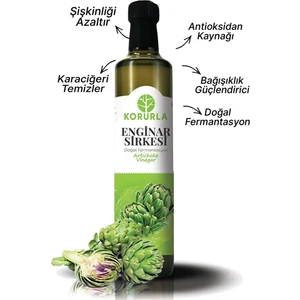 Enginar Sirkesi Doğal Fermantasyon 500 ml