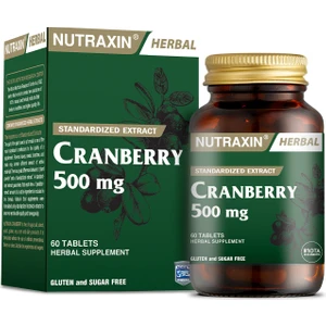 Cranberry 500 mg Takviye Edici Gıda 60 Tablet