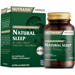 Naturel Sleep 60 Kapsül - Sarı Kantaron, Pasiflora, Kedi Otu