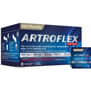 Artroflex Easy Move 30 Saşe – Tip 1-2-3 Kolajen, Glukozamin, MSM, Kondroitin İçeren Takviye