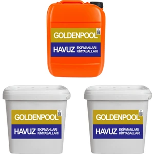 GTX Golden Pool Toz Klor  - Yosun Önleyici - Toz ph Düşürücü 10 KG Paketi