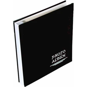 Best Hediye Siyah Yapışkanlı Deri Fotoğraf Albümü - 21.5 x 23.5  cm