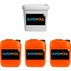 SPP Superpool 4'lü Havuz Bakım Kimyasal Seti 10 KG
