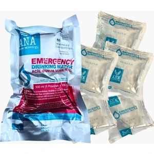 Ana Acil Durum İçme Suyu 100MLX5  Adet Sağlıklı ve Güvenilir Su