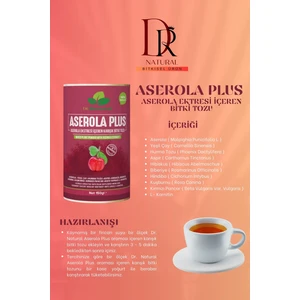 Dr. Natural Aserola Ekstresi Içeren Acerola (Barbados Kirazı) Tozu Bitki Çayı 150 Gr.