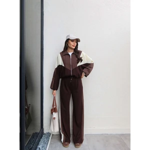 Esra Helvacı Paraşüt Detay Fermuarlı Eşofman Takım