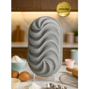 Gri Baton Kek Kalıbı – 29 cm