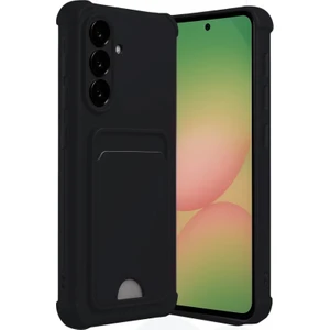 Samsung Galaxy A56 Uyumlu Kılıf Kart Bölmeli Kelvin Silikon Kılıf