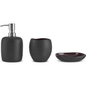 Karaca Home Galactic Banyo Aksesuar Seti 3 Parça Siyah