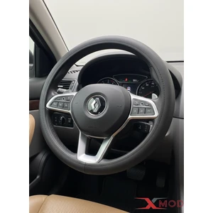 Direksiyon Kılıfı Kabı Siyah Tüm Araba Taksi Minibüse Uygun 37-42CM