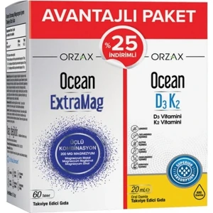 Yılbası Setı Extramag 60 TABLET+D3K2 Damla 20 ml