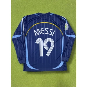 North Stand Nostaljik Arjantin Uzun Kollu 2006 Messi Forma