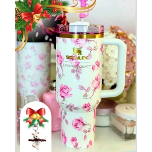 Loveshackfancy 40OZ Ribbon Rosa