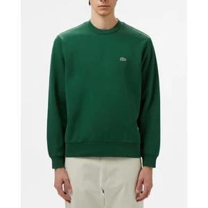 Erkek Standart Fit Bisiklet Yaka Yeşil Sweatshirt