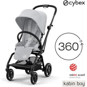 Eezy S Twist+2 (kabin boy 360 derece dönen bebek arabası) Fog grey
