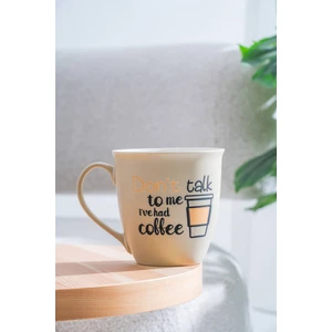 Ruby Porselen Kupa Krem - 600 ml