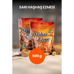 Sarı Haşhaş Ezmesi Katkısız 500 gr